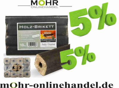Pini Kay 30Kg Eichenbriketts Eiche & Buche Briketts
